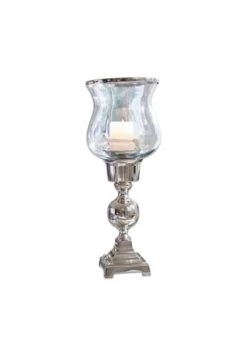 Aktion 👏 LOBERON Windlicht Marignane Klar/silber 🥰