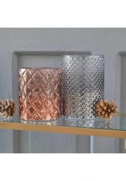 Blitzangebot 🤩 LOBERON Windlicht 2er Set Gard Grau/orange 🧨 -dekoartikel Verkaufsladen unnamed file 985